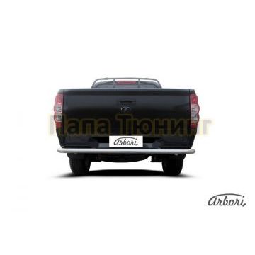 Защита заднего бампера 57 мм Slitkoff для Great Wall Wingle 5 2011-2015