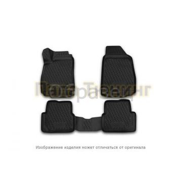 Коврики 3D в салон полиуретан 4 штуки Element для Haima 7 2013-