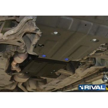 Защита КПП и РК Rival для 2,0T сталь 2 мм для Haval H8 2015-2019