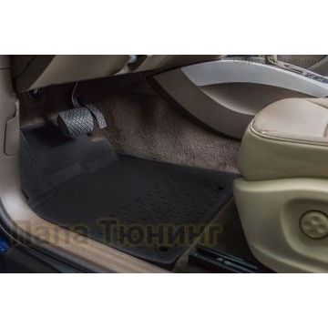 Коврики салона резиновые Seintex с бортиком для Volkswagen Touran 2011-2015