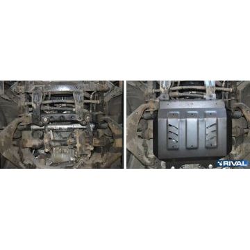 Защита картера Rival для 2,0T сталь 2 мм для Haval H9 2015-2019