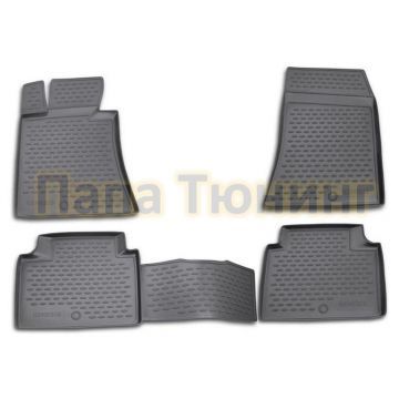 Коврики 3D в салон полиуретан 4 штуки Element для Hyundai Genesis 2014- Коврики 3D в салон полиуретан 4 штуки Element для Hyundai Genesis 2014-