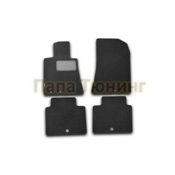 Коврики в салон текстиль 4 штуки Autofamily для Hyundai Genesis 2008-2013 Коврики в салон текстиль 4 штуки Autofamily для Hyundai Genesis 2008-2013
