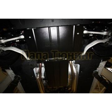 Защита картера NLZ для 3,0 бензин АКПП для Hyundai Genesis 2014- Защита картера NLZ для 3,0 бензин АКПП для Hyundai Genesis 2014-