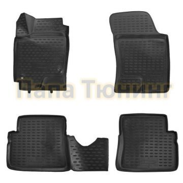 Коврики 3D в салон полиуретан 4 штуки Element для Hyundai Getz 2002-2011 Коврики 3D в салон полиуретан 4 штуки Element для Hyundai Getz 2002-2011
