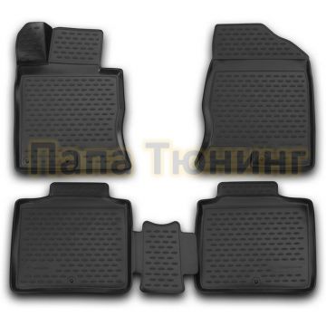 Коврики 3D в салон полиуретан 4 штуки Element для Hyundai Grandeur 2011-2016 Коврики 3D в салон полиуретан 4 штуки Element для Hyundai Grandeur 2011-2016