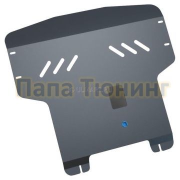 Защита картера NLZ для 1,2/1,4/1,6 бензин МКПП/АКПП для Hyundai i20 2008-2014