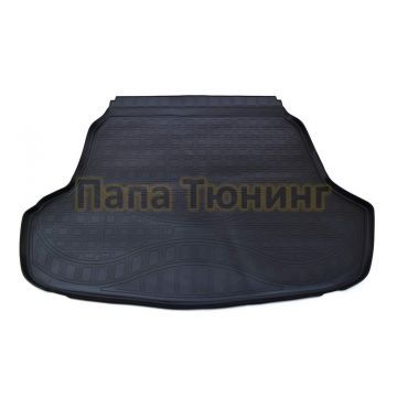 Коврик в багажник Norplast чёрный с выступом под запаску для Hyundai Sonata 2017-2019 Коврик в багажник Norplast чёрный с выступом под запаску для Hyundai Sonata 2017-2019