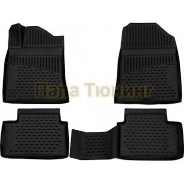 Коврики в салон полиуретан 4 штуки Element для Hyundai Sonata NF 2008-2010 Коврики в салон полиуретан 4 штуки Element для Hyundai Sonata NF 2008-2010