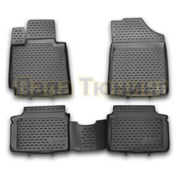 Коврики в салон полиуретан 4 штуки Element для Hyundai Veloster 2012-2017 Коврики в салон полиуретан 4 штуки Element для Hyundai Veloster 2012-2017