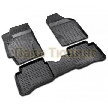 Коврики в салон полиуретан 4 штуки Element для Hyundai Verna 2006-2010 Коврики в салон полиуретан 4 штуки Element для Hyundai Verna 2006-2010