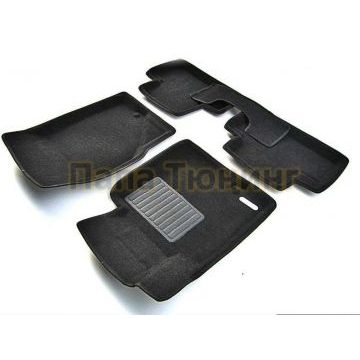 Коврики текстильные 3D Euromat чёрные Original Lux для Infiniti Q30 2015-2019