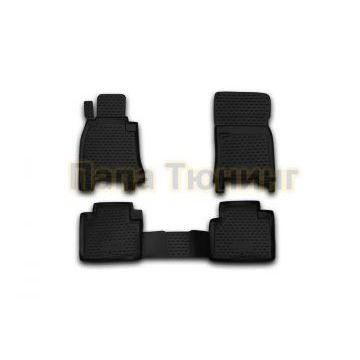 Коврики в салон полиуретан 4 штуки Element для Infiniti M/Q70 2010-2014