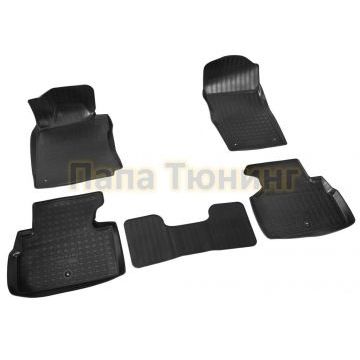 Коврики в салон Norplast 3D полиуретан чёрные для Infiniti Q50 2013-2019 Коврики в салон Norplast 3D полиуретан чёрные для Infiniti Q50 2013-2019