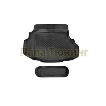 Коврики в багажник полиуретан 2 штуки для 5,0 Element для Jaguar XF 2007-2015