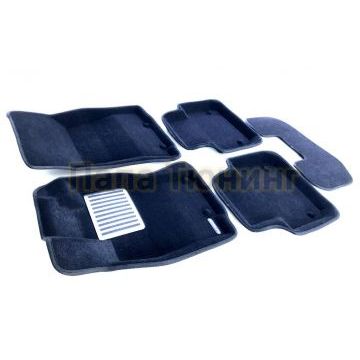 Коврики текстильные 3D Euromat чёрные Original Lux для Jaguar XJ 2015-2019 Коврики текстильные 3D Euromat чёрные Original Lux для Jaguar XJ 2015-2019