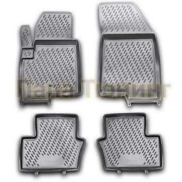 Коврики в салон полиуретан 4 штуки Element для Jeep Compass 2011- Коврики в салон полиуретан 4 штуки Element для Jeep Compass 2011-