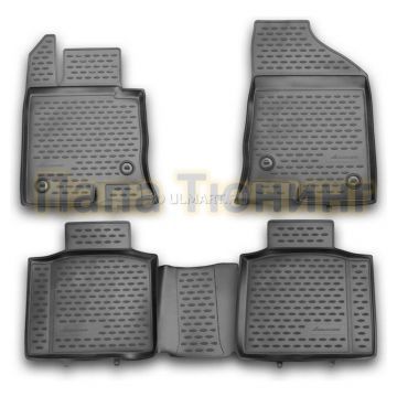 Коврики в салон полиуретан 4 штуки Element для Kia Cadenza 2010-2016