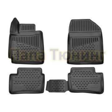 Коврики 3D в салон полиуретан 4 штуки Element для Kia Picanto 2017- Коврики 3D в салон полиуретан 4 штуки Element для Kia Picanto 2017-