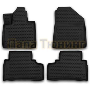 Коврики 3D в салон полиуретан 4 штуки Autofamily для Kia Sorento Prime 2015- Коврики 3D в салон полиуретан 4 штуки Autofamily для Kia Sorento Prime 2015-