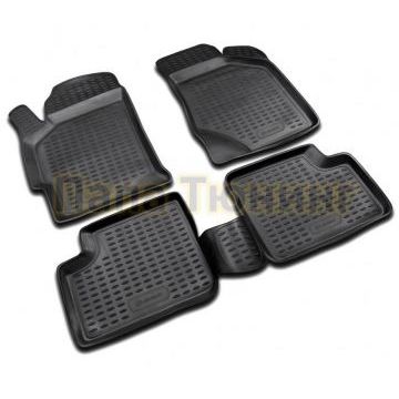 Коврики в салон полиуретан 4 штуки Element для Kia Spectra 2004-2009 Коврики в салон полиуретан 4 штуки Element для Kia Spectra 2004-2009