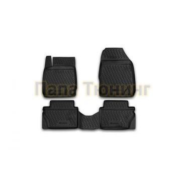 Коврики 3D в салон полиуретан 4 штуки Autofamily для Hyundai Tucson 2015- Коврики 3D в салон полиуретан 4 штуки Autofamily для Hyundai Tucson 2015-
