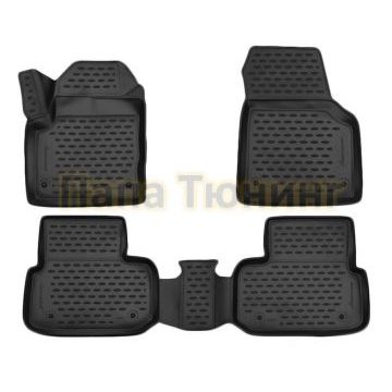 Коврики текстильные 3D Euromat чёрные Original Lux для Land Rover Discovery Sport 2014- Коврики текстильные 3D Euromat чёрные Original Lux для Land Rover Discovery Sport 2014-