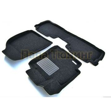 Коврики текстильные 3D Euromat чёрные Original Business для Toyota Highlander 2010-2014 Коврики текстильные 3D Euromat чёрные Original Business для Toyota Highlander 2010-2014