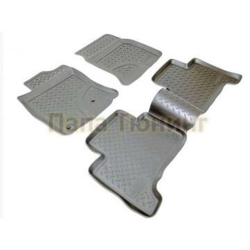 Коврики в салон Norplast полиуретан чёрные для Toyota Land Cruiser Prado 120/Lexus GX-470 2002-2009 Коврики в салон Norplast полиуретан чёрные для Toyota Land Cruiser Prado 120/Lexus GX-470 2002-2009