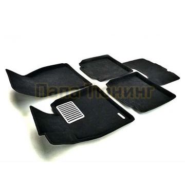 Коврики текстильные 3D Euromat чёрные Original Lux для Lexus LS 2012-2017