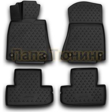 Коврики в салон полиуретан 4 штуки Element для Lexus RC 350 2014- Коврики в салон полиуретан 4 штуки Element для Lexus RC 350 2014-