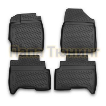 Коврики 3D в салон полиуретан 4 штуки Autofamily для Lifan X50 2015- Коврики 3D в салон полиуретан 4 штуки Autofamily для Lifan X50 2015-