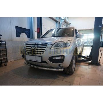 Защита переднего бампера 60 мм CAN Otomotiv для Lifan X-60 2011-2016