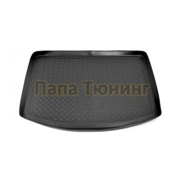 Коврик в багажник Norplast полиуретан чёрный на хетчбек для Mazda 3 2009-2013