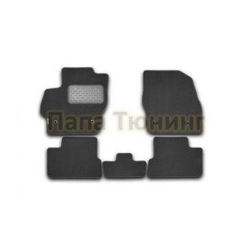 Коврики в салон текстиль 5 штук Autofamily для Mazda 3 2009- Коврики в салон текстиль 5 штук Autofamily для Mazda 3 2009-
