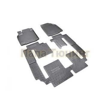 Коврики в салон Autofamily полиуретан 6 штук для Mazda CX-9 2007-2016 Коврики в салон Autofamily полиуретан 6 штук для Mazda CX-9 2007-2016