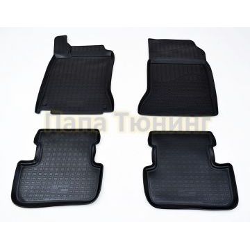 Коврики в салон Norplast полиуретан чёрные для Mercedes GLA/CLA/A-class 2012-2019