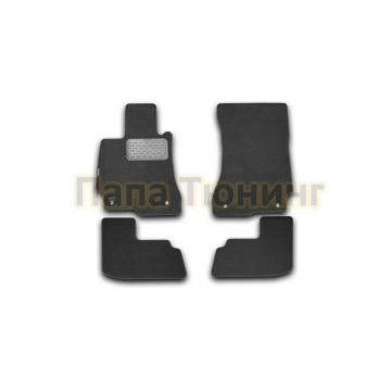 Коврики в салон текстиль 4 штуки Autofamily для Mercedes-Benz СL-Class С216 2006-2014
