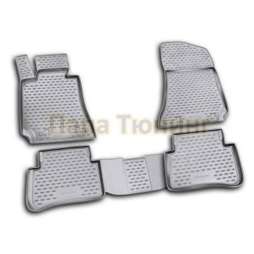 Коврики в салон полиуретан 4 штуки Autofamily для Mercedes-Benz E-Class W212 2009- Коврики в салон полиуретан 4 штуки Autofamily для Mercedes-Benz E-Class W212 2009-