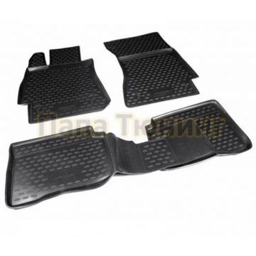 Коврики в салон полиуретан 4 штуки Element для Mercedes-Benz S-Class W221 2005-2013 Коврики в салон полиуретан 4 штуки Element для Mercedes-Benz S-Class W221 2005-2013