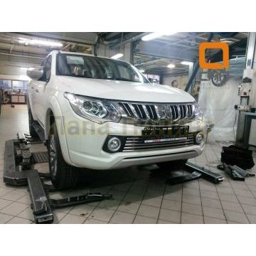 Накладка решётки радиатора 16 мм CAN Otomotiv для Mitsubishi L200 2015-2019
