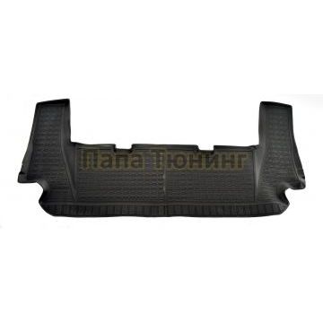 Коврики в салон Norplast полиуретан чёрные 3 ряд для Lada Largus 2012-