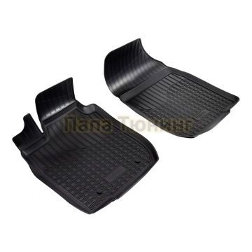 Коврики в салон Norplast полиуретан чёрные передние для Lada Largus 2012-