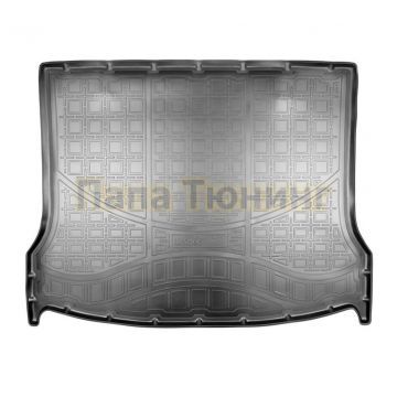 Коврик в багажник Norplast полиуретан чёрный на универсал 7 мест для Lada Largus 2012- Коврик в багажник Norplast полиуретан чёрный на универсал 7 мест для Lada Largus 2012-