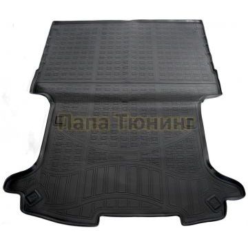 Коврик в багажник Norplast полиуретан чёрный на фургон для Lada Largus 2012- Коврик в багажник Norplast полиуретан чёрный на фургон для Lada Largus 2012-