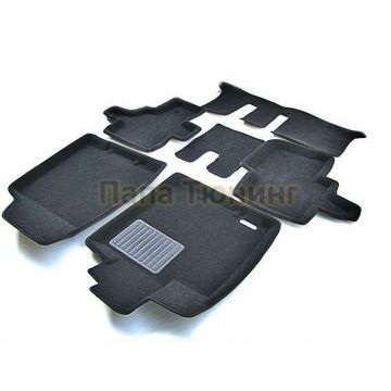 Коврики текстильные 3D Euromat чёрные Original Business для Nissan Pathfinder/Infiniti JX35/QX60 2012-