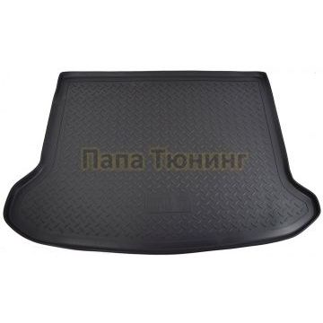 Коврик в багажник Norplast полиуретан чёрный на седан для Nissan Tiida 2004-2014