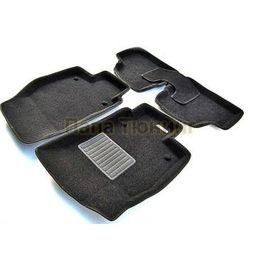 Коврики текстильные 3D Euromat чёрные Original Business для Opel Astra H 2007-2015