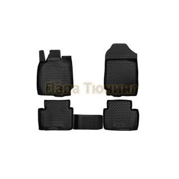 Коврики 3D в салон полиуретан 4 штуки Element для Peugeot 2008 2014- Коврики 3D в салон полиуретан 4 штуки Element для Peugeot 2008 2014-