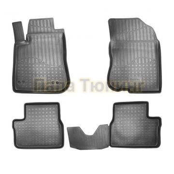 Коврики в салон Norplast полиуретан чёрные для АКПП для Peugeot 2008 2014- Коврики в салон Norplast полиуретан чёрные для АКПП для Peugeot 2008 2014-